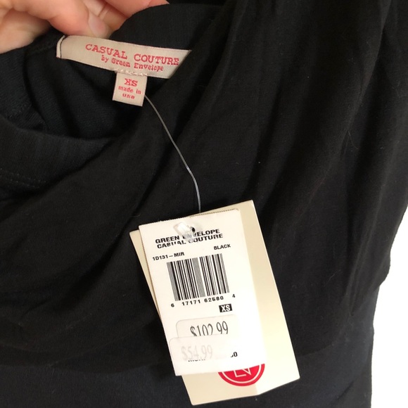 NWT Casual Couture by Green Envelope LBD - Picture 5 of 9
